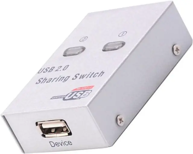 Alt view image 3 of 7 - AGFELO 3pcs USB Powered Printer Scanner Splitter USB Cable Dual Port Sharing Devices Automatic for