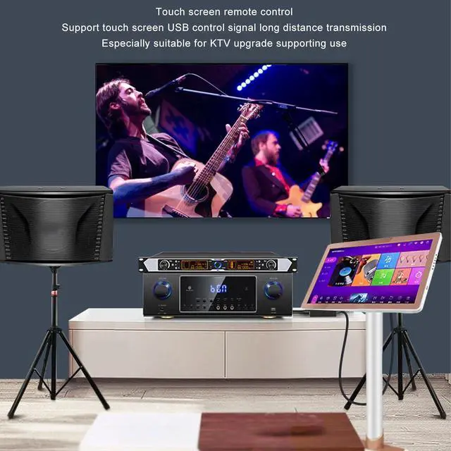 Alt view image 3 of 7 - Over Ethernet USB Extender, Over Ethernet USB RJ45 Extender 4 USB2.0 Cordless USB Hub for for OS X for Android for Linux (US Plug)