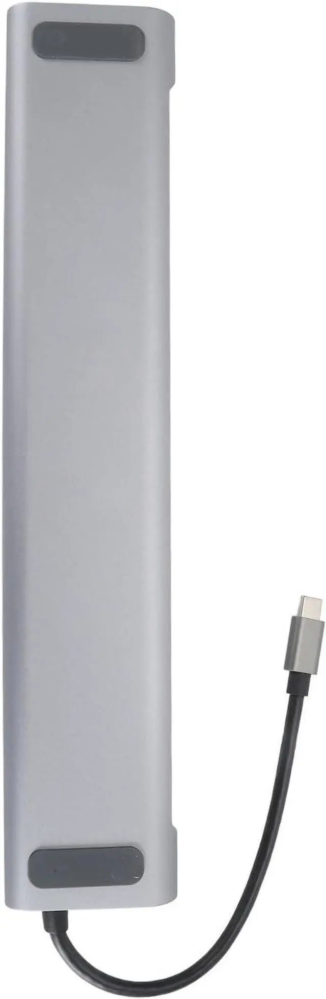 Alt view image 7 of 7 - Aluminium Alloy USB C Hub with 4K, VGA, 1000Mbps RJ45, 5 USB3.0, 3.5mm Audio Ports, PD Charging Port, Storage Card Slot, Compatible for, for HarmonyOS