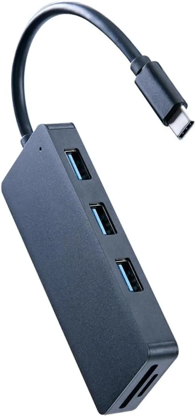 Alt view image 3 of 7 - Uonlytech 3pcs 5 1 5-in-1 USB 3.0 Ports Micro Slots Compact Design Compatible with Laptops USB Ethernet for