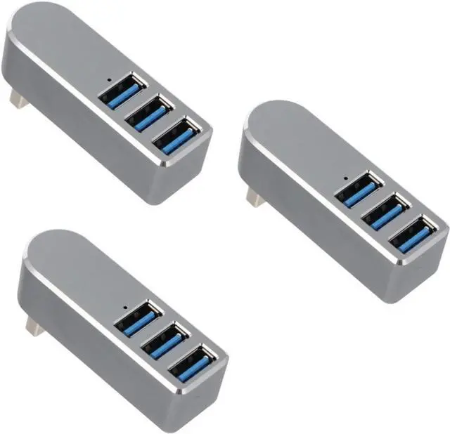 Main image of Uonlytech 3pcs USB Hub for Phone USB Hub External Powered Portable Data Splitter Charger