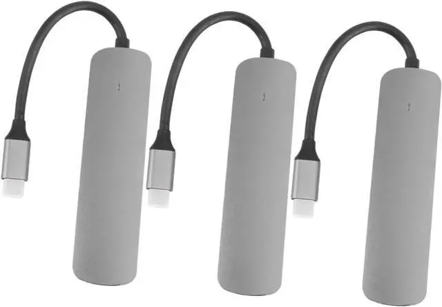 Main image of Uonlytech 3pcs c to 4 3.0 Ports Data Hub Portable Hub OTG Expansion Adapters for Laptop and Phone