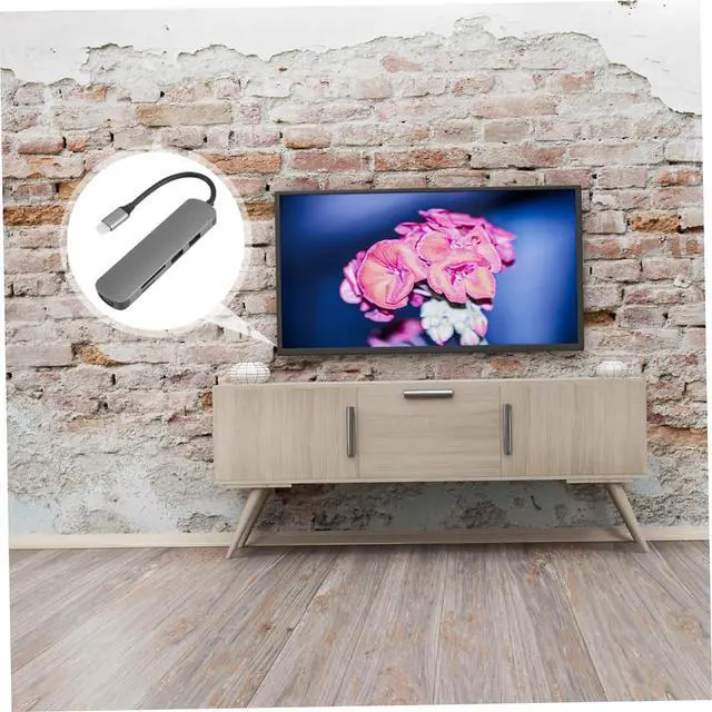 Alt view image 2 of 7 - Uonlytech 3pcs c to 4 3.0 Ports Data Hub Portable Hub OTG Expansion Adapters for Laptop and Phone