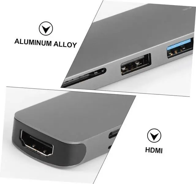 Alt view image 4 of 7 - Uonlytech 3pcs c to 4 3.0 Ports Data Hub Portable Hub OTG Expansion Adapters for Laptop and Phone