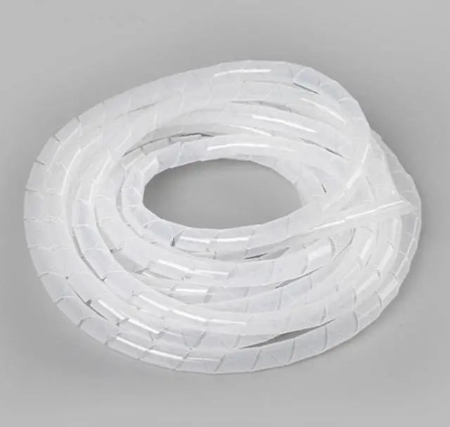 Alt view image 6 of 7 - Winding TubeTube Cable Protector,Silicone Spiral Tube,White Silica Gel Winding Tube, Silicone Spiral Tube, Wrapper Tube, Soft Protective casing-5 * 7mm*1m (Color : 8 * 10mm*1m)
