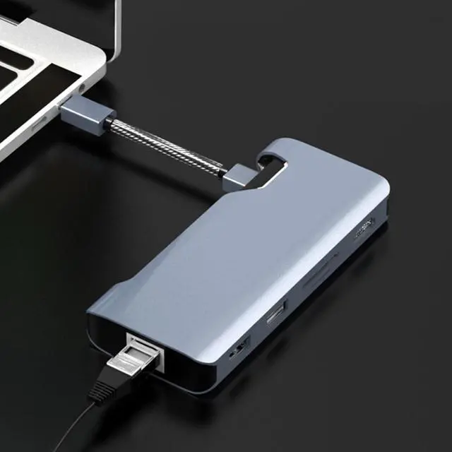 Alt view image 2 of 7 - ARTIBETTER Type- Adapter for Laptops Notebooks USB Pd Fast Charging Compact Portable Wear-Resistant