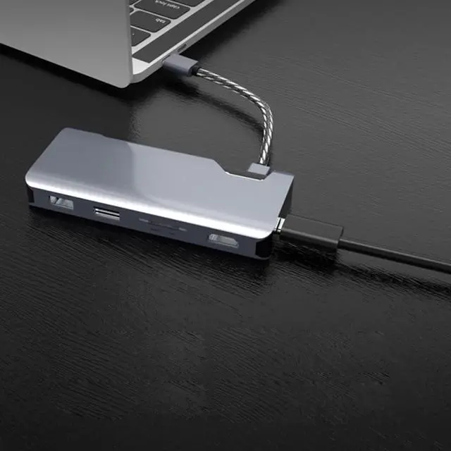 Alt view image 3 of 7 - ARTIBETTER Type- Adapter for Laptops Notebooks USB Pd Fast Charging Compact Portable Wear-Resistant