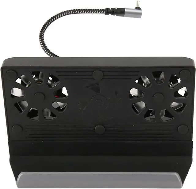 Alt view image 5 of 7 - 10 in 1 USB C Docking Station for Steam Deck and for Rog Ally, 4K at 60Hz, 1000Mbps Ethernet, Dual Cooling Fan, 100W PD Charging, with Dual Fan, for Rog Ally and Steam Deck