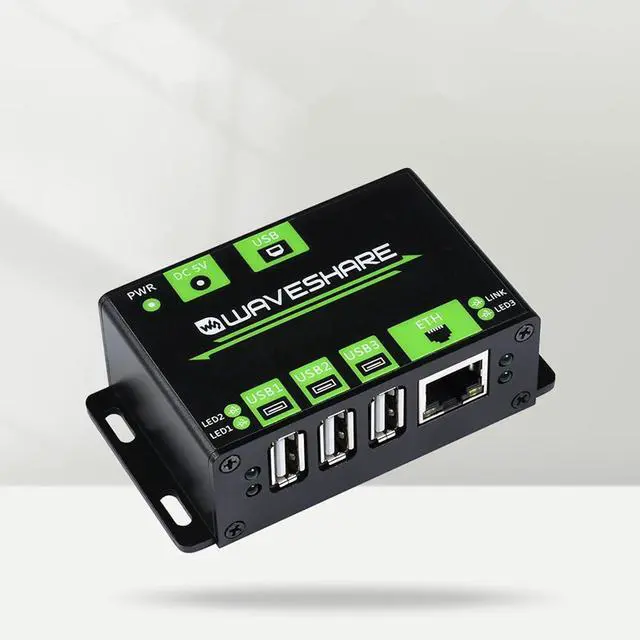 Alt view image 5 of 7 - NATEFEMIN Multifunctional USB HUB Extending Extender, 3 Way USB Ports Industrial Grade for Industrial/Office Environments Requiring