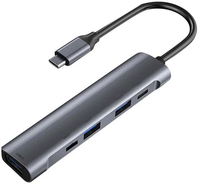 Main image of Uonlytech 2pcs Type-c USB Hub Adapter USB Ports and Dual Type-c for Efficient Multi-Device Connectivity