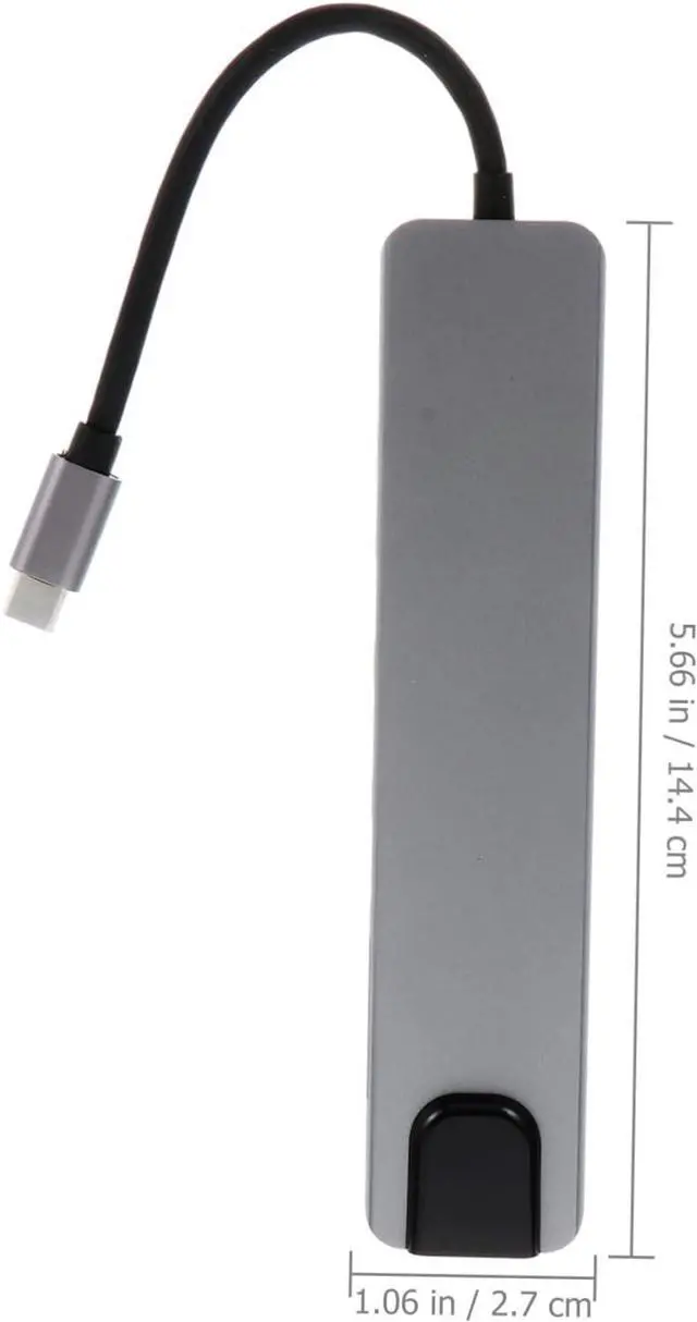 Alt view image 4 of 7 - VILLCASE 2pcs USB c Adapter Laptop Docking Station Type- for Phone Compact USB Converter