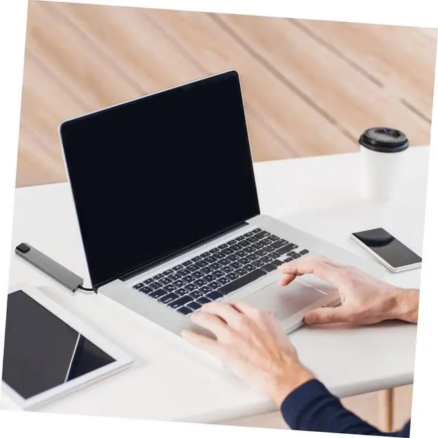 Alt view image 2 of 7 - Operitacx 3pcs Type-c Multifunction USB Hub Adapter Video Output Power Ethernet Compatible Laptops Office and