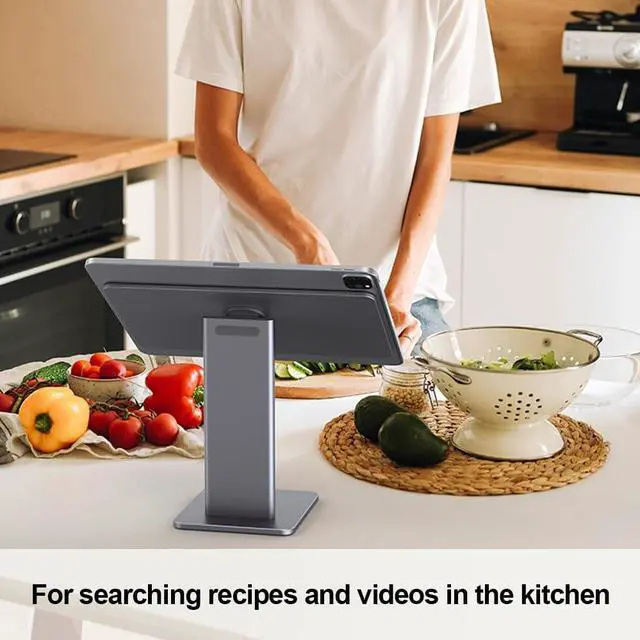 Alt view image 5 of 7 - HUIOP 6 in 1 Hub Multifunctional Magnetic Stand for Pro 11-inch for 10.9 inch 360°Rotation 80°Tilt Card Reader 4K@60Hz HD 5Gps USB 60W PD 3.5mm Audio,Magnetic Stand