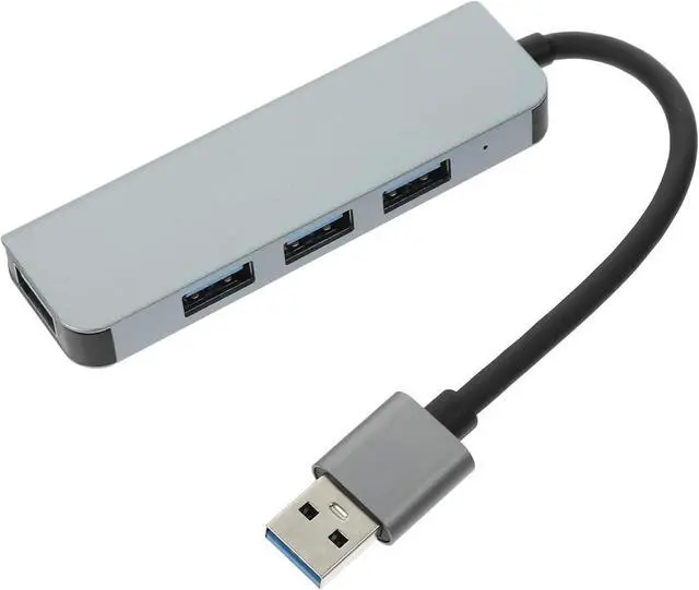 Alt view image 5 of 7 - Mikikit Pcs Port Multi USB Hub Splitter for Laptop USB Adapter Lightweight Aluminum Design