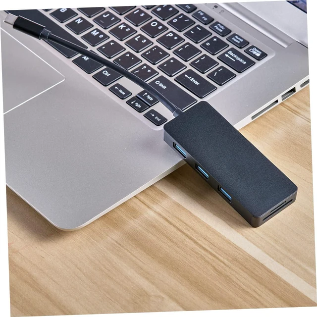 Alt view image 4 of 7 - Hemobllo 3pcs USB Hub Type-c Ports and Micro Memory Card Interface for PC Connectors to USB