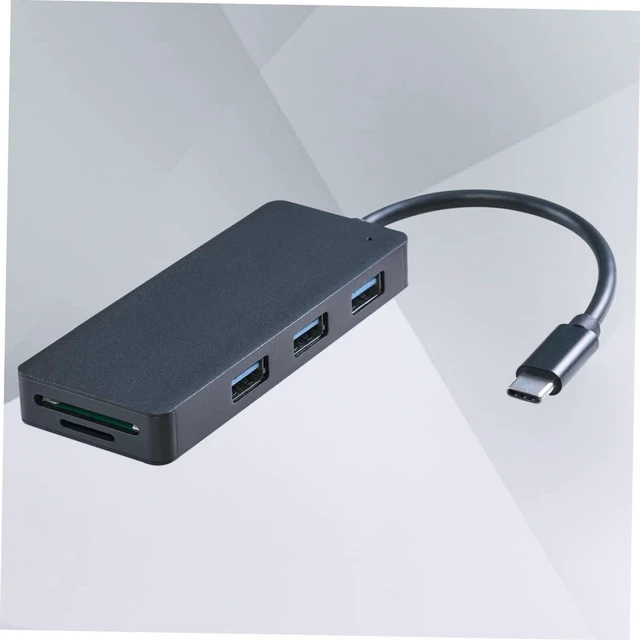 Alt view image 5 of 7 - Hemobllo 3pcs USB Hub Type-c Ports and Micro Memory Card Interface for PC Connectors to USB