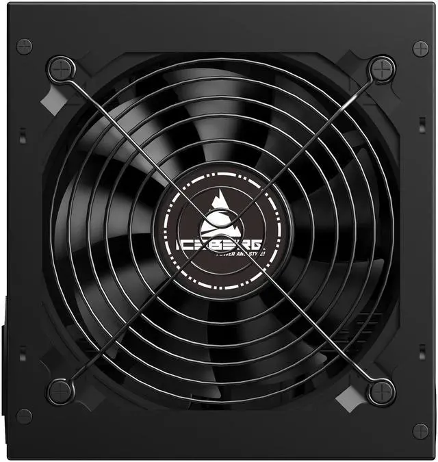 Alt view image 3 of 4 - Iceberg Gaming PC Power Supply Unit 500-WX 500W 80 Plus White PCIe 6+2 conector