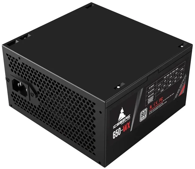 Alt view image 4 of 6 - Iceberg Gaming Combo: Titan M16 Plus EATX Case with (7) Seven aRGB Fans + 650-WX 650W 80 plus Power Supply