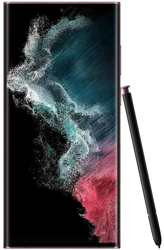 Alt view image 4 of 8 - SAMSUNG Galaxy S22 Ultra Smartphone, Factory Unlocked Android Cell Phone, 512GB, 8K Camera & Video, Brightest Display, S Pen, Long Battery Life, Fast 4nm Processor, US Version, Burgundy