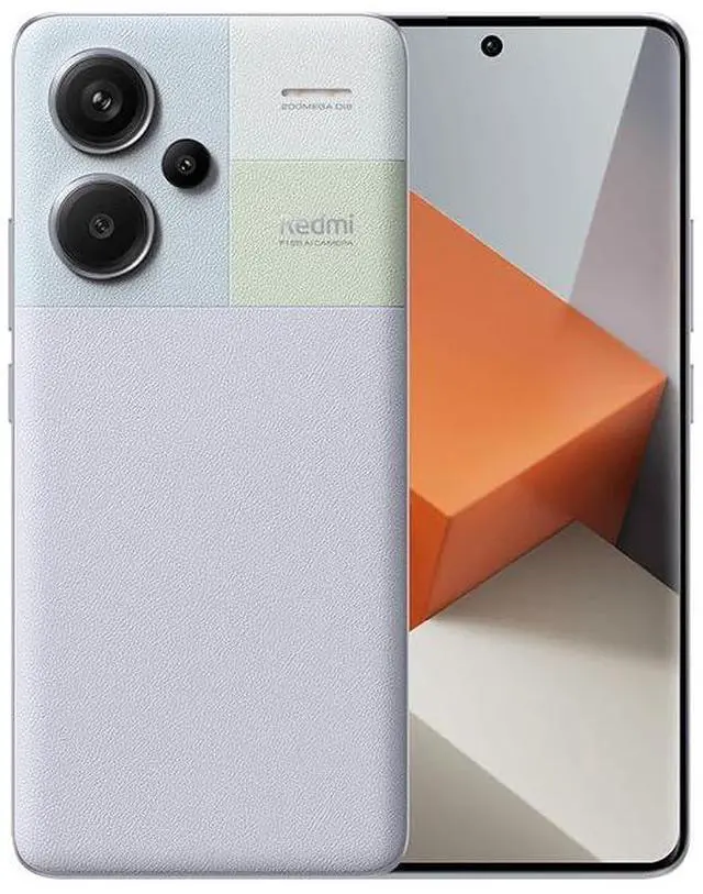 Alt view image 8 of 10 - Xiaomi Redmi Note 13 PRO+ Plus 5G + 4G LTE (512GB + 12GB) 6.67" 200MP Triple (Tmobile Mint Tello & Global) Global Bands Unlocked + (Fast Car 51W Dual Charger Bundle) (Aurora Purple (Global ROM))