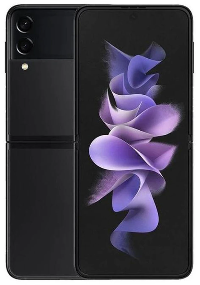 Main image of SAMSUNG Galaxy Z Flip 3 5G Unlocked Cell Phone 256GB Phantom Black with 8GB RAM US Version