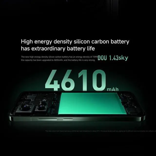 Alt view image 3 of 6 - Xiaomi 14 DUAL SIM 256GB ROM + 12GB RAM (GSM | CDMA) Factory Unlocked 5G Smartphone (Black) - International Version