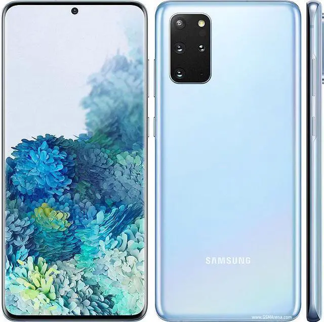 Main image of Samsung S20+ Plus 5G G986U unlocked 128Gb cloud blue-Refurbished (grade A+)