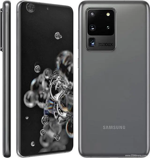 Alt view image 3 of 3 - Samsung Galaxy S20 Ultra 5G 128GB Black-Refurbished Mint Grade A+ *30 days free return 90 days warranty*