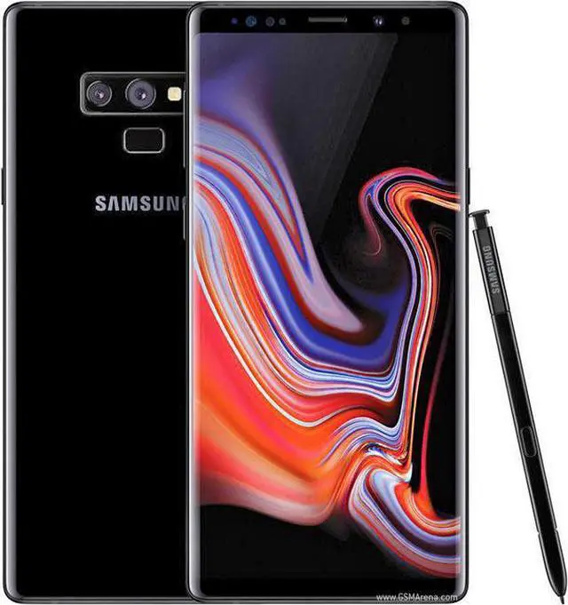 Main image of Samsung Galaxy Note 9 N960U (Fully Unlocked) 128GB Ocean Blue (Grade A+) Black