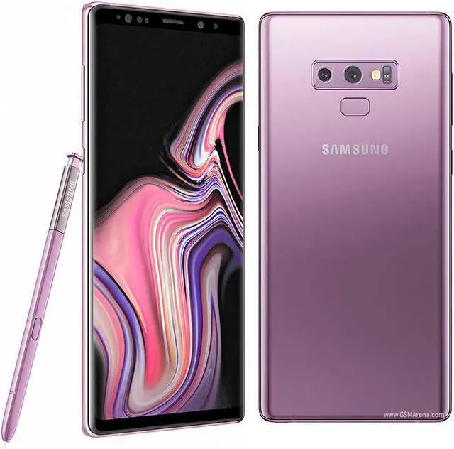 Alt view image 3 of 4 - Samsung Galaxy Note 9 N960U (Fully Unlocked) 128GB Ocean Blue (Grade A+) Black