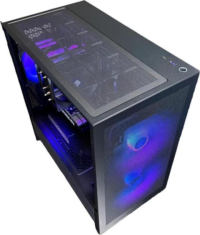 Alt view image 5 of 6 - TWELF Onyx H3 Gaming PC RTX 3050 6GB, Ryzen 5 5500, 16GB RAM, 512GB SSD, Windows 11 Pro | Mystery Gift - Ready to Play