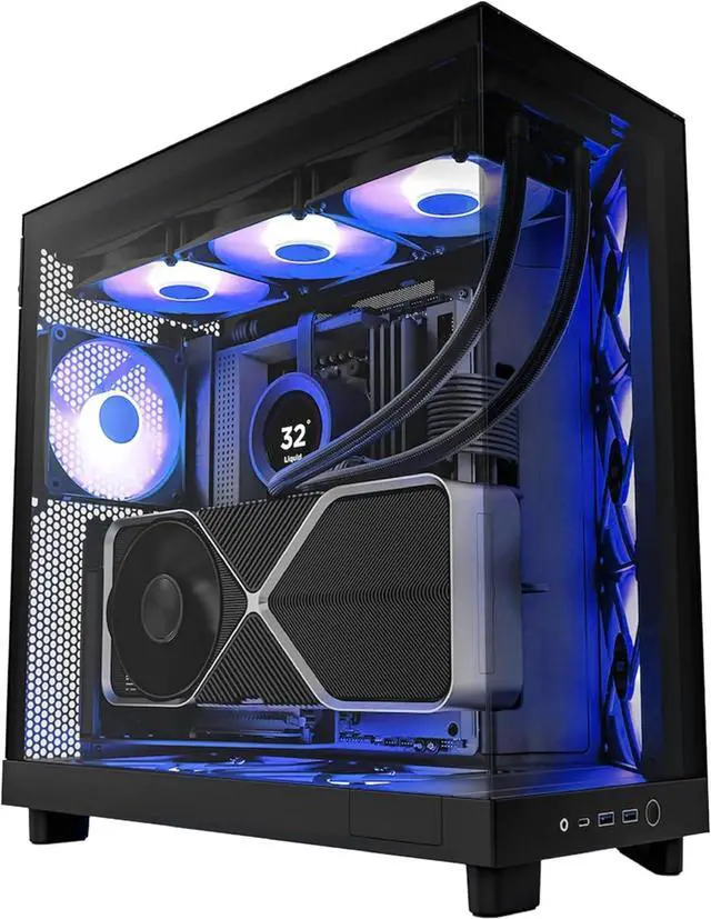 Main image of Twelf Atlas Ultra Gaming PC Ryzen 7 9800X3D, RTX 5080 16GB, 32GB DDR5, 2TB NVMe SSD, Liquid Cooling, WiFi, Windows 11 Pro | Ready to Play + Mystery Gift