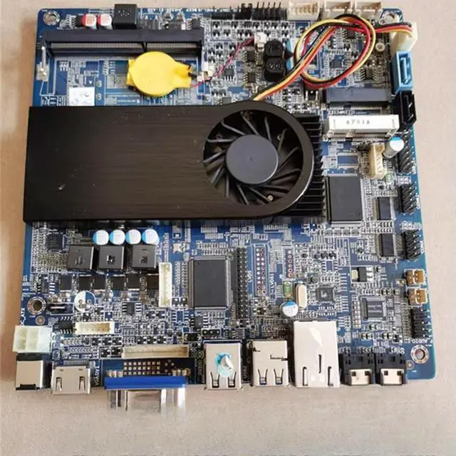 Main image of FOR ITX1037u + NM70 Mini Industrial Control Main Board 17 * 17 High-speed Chipset Support 1080p + HDMI