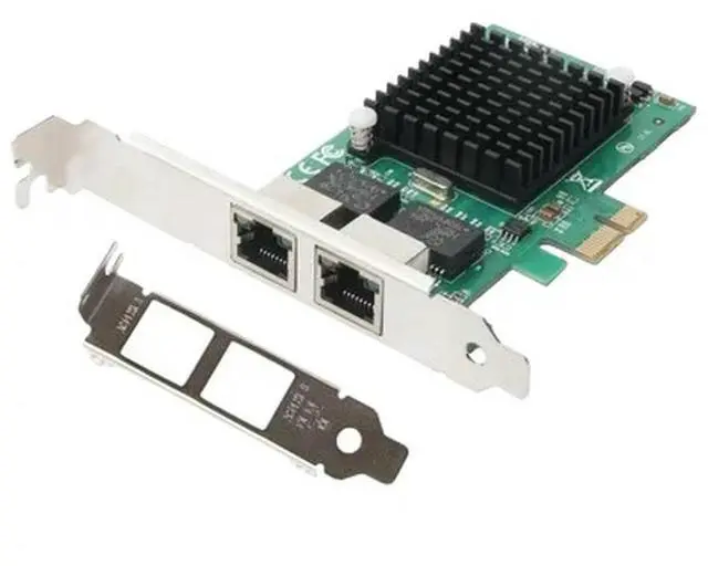 Main image of FOR Server PCIE Dual Port Gigabit Network Interface Card PCI-E Two Port 1000M Network Port Convergence Soft Route RTL8111