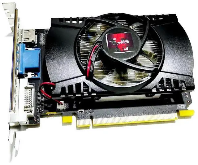 Main image of HD7670 4G desktop computer home office learning graphics card high definition graphics HD6700 6570 graphics card