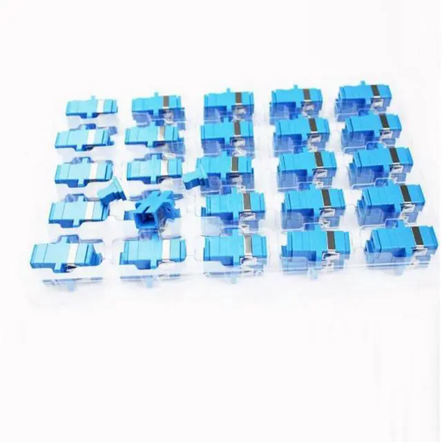 Main image of FOR 50PCS/bag SC UPC Simplex mode Fiber optic Adapter SC Optical fiber coupler SC Fiber SC UPC connector