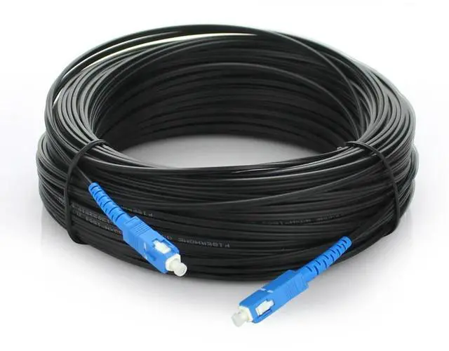 Main image of FOR 100M Outdoor SC Simplex Drop Patch Cable SC Singlemode Simplex G657A Fiber optic patch cord fiber optic jumper Cable