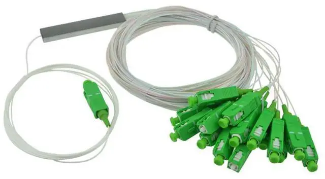 Main image of FOR SC APC 1X16 PLC G Single mode Fiber Optical splitter PLC Splitter ,0.9mm mini plc splitter 1x16 with sc/apc connector