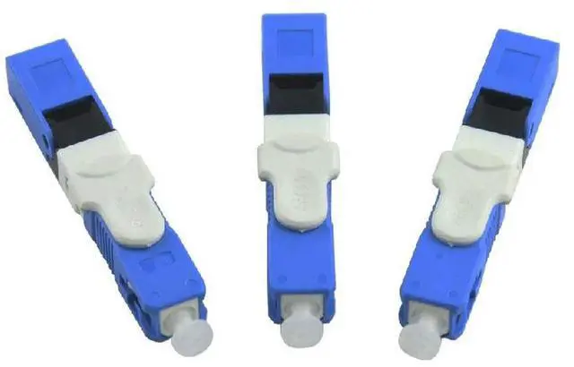 Main image of FOR 50PCS SC UPC Optical fibe quick connector SC PC Fiber Optic Fast Connector Embedded type SC Connector