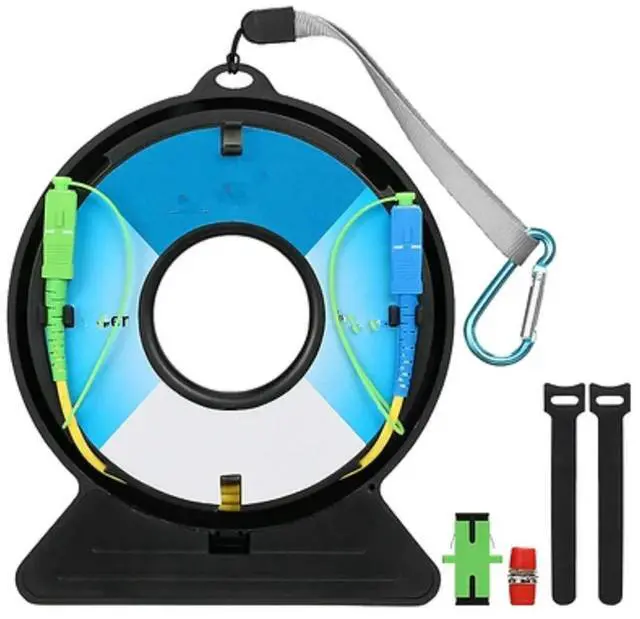 Main image of FOR FC UPC Single Mode 9/125um 1310/1550nm OTDR Launch Cable Box,500m/1KM Fiber Ring