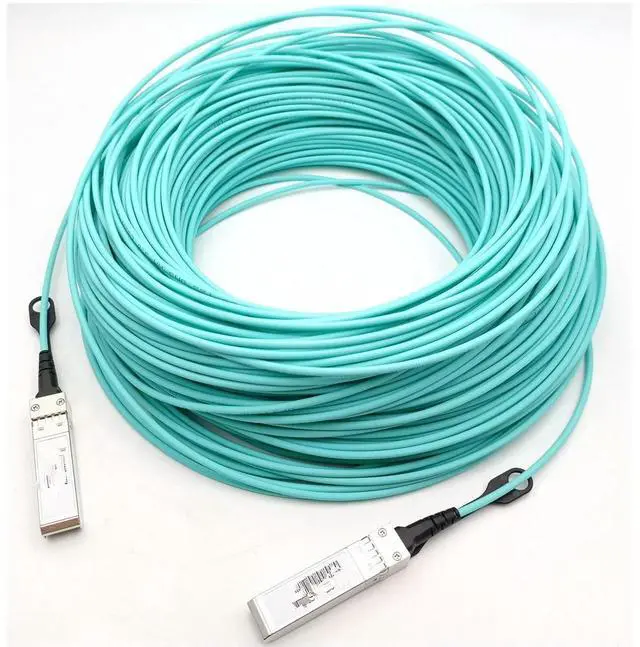 Main image of FOR 10Gbase SFP+ Cabe 100M OM3 Active Optic Cable OM3 100M(328ft) Compatible with Code