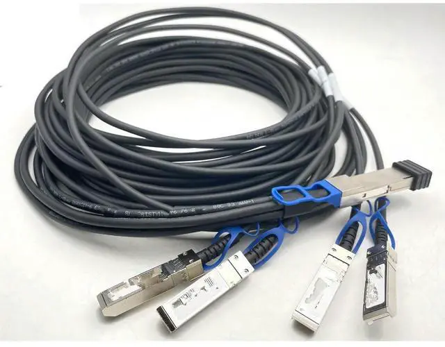 Main image of FOR 100G 28-4*25G SFP28 DAC 5M Passive Direct Attach Twinax Copper Breakout Cable 26AWG PVC Compatible with