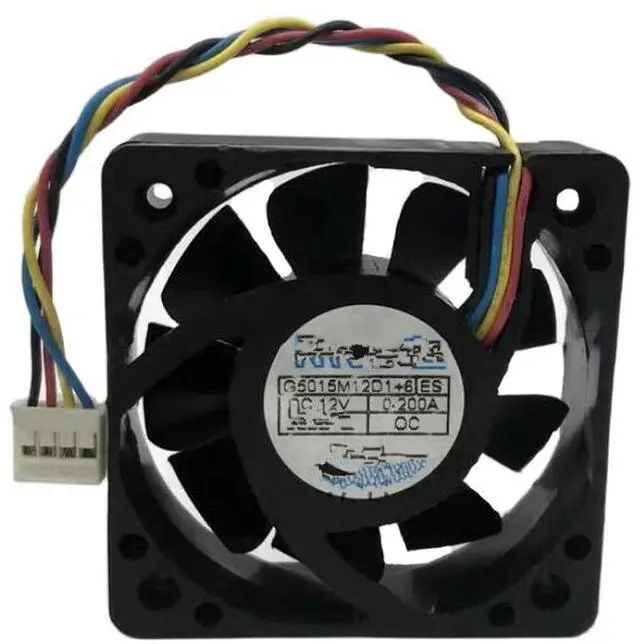 Main image of FOR 50Mm Asli untuk G5015M12D1 + 6 12V 0.2A 50*50*15Mm 4pin PWM Kabel Kipas Pendingin Audio Mobil Hanya Lengeth 9.5Cm