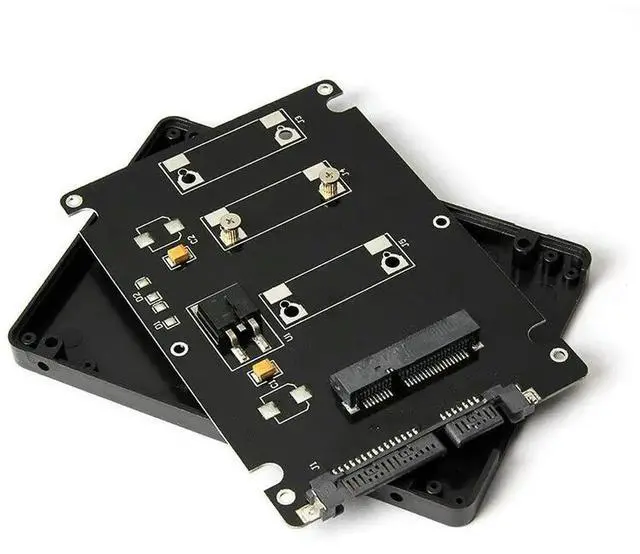 Main image of MSATA SSD to 2.5 inch SATA3.0 sata 22pin Adapter Card with Case 7mm Thickness B