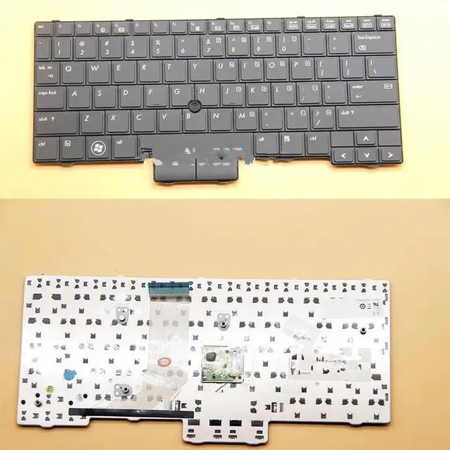 Main image of FOR Laptop US black keyboard for Book 2540 2540p 598790-001 V108602AS1 PK1309C2A00 English version