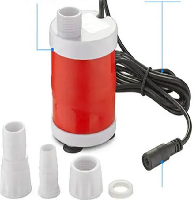 Main image of FOR DC-04D 12V 20W 700L/H 6.0M Waterfall Ultra-Quiet Fish Tank Filter Circulation for Garden Fountain Aquarium Water
