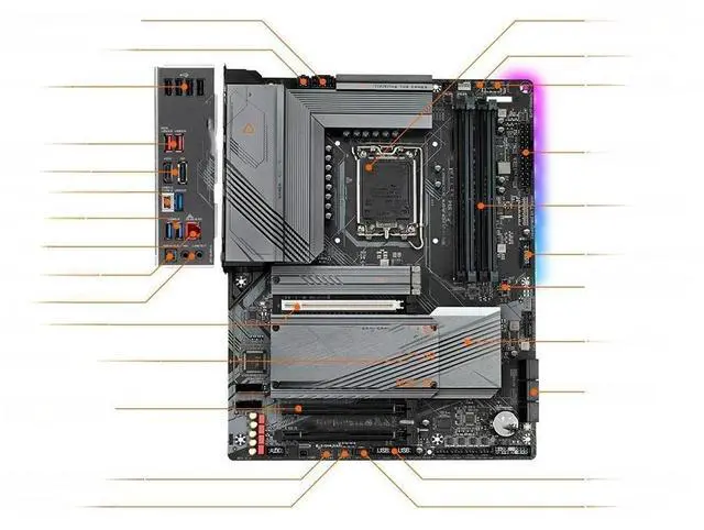 Main image of FOR Z690 GAMING X DDR4 For Z690 LGA 1700 DDR4 128GB PCI-E 5.0 ATX Desktop Motherboard