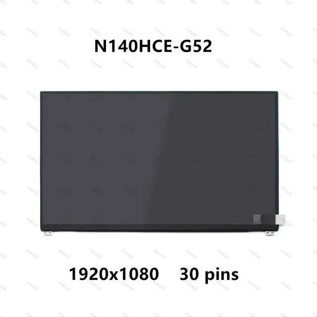 Main image of FOR 14.0 IPS LCD LED Screen Panel Display Matrix N140HCE-G52 Rev.C1 For 7480 E7480 PN 0KGYYH 0R6D8G 06HY1W 1920x1080