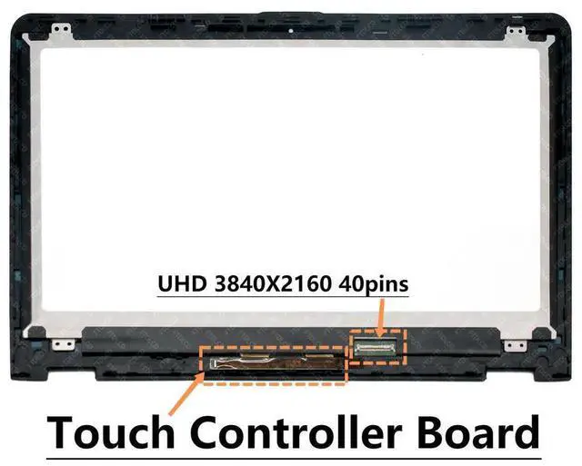Main image of FOR 15.6 For 15-aq105ur 15-aq156nr 15-aq160sa 15-aq015nd Glass Digitizer+LCD Display Assembly+Bezel IPS Panel