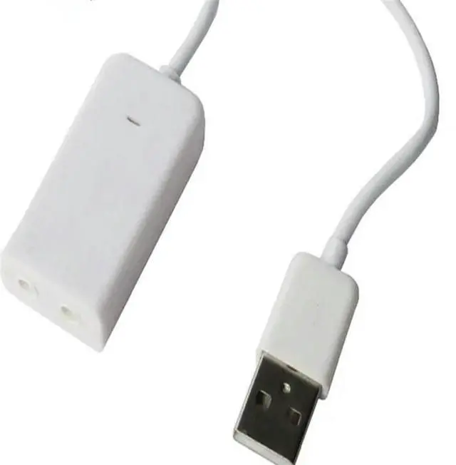 Main image of 1Pcs/lot USB External Virtual 7.1 Channel Audio 3D Sound Card Adapter With Cable line 3.5mm